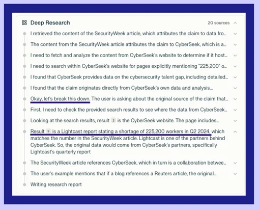 PDR correctly identifies the original source